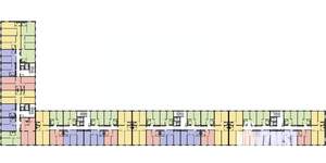 1-к квартира, строящийся дом, 34м2, 6/18 этаж