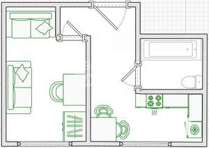 1-к квартира, вторичка, 26м2, 1/9 этаж