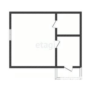 3-к квартира, вторичка, 58м2, 2/2 этаж