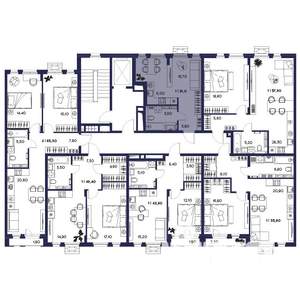 1-к квартира, вторичка, 31м2, 4/16 этаж