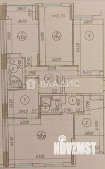 3-к квартира, вторичка, 128м2, 7/18 этаж