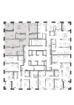 3-к квартира, вторичка, 150м2, 22/23 этаж
