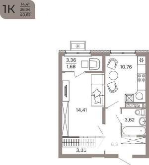 Фото квартиры на продажу (1)