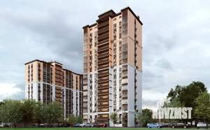 1-к квартира, строящийся дом, 33м2, 2/16 этаж