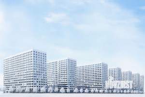 1-к квартира, строящийся дом, 33м2, 11/17 этаж