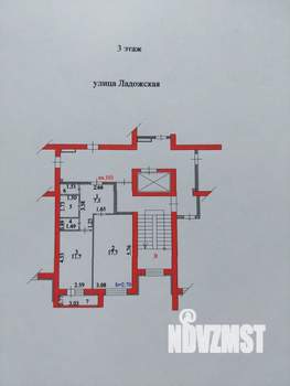 1-к квартира, вторичка, 42м2, 3/9 этаж