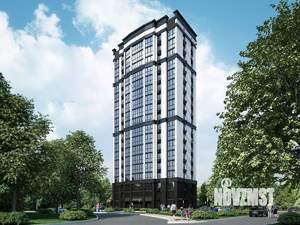 1-к квартира, строящийся дом, 45м2, 11/18 этаж