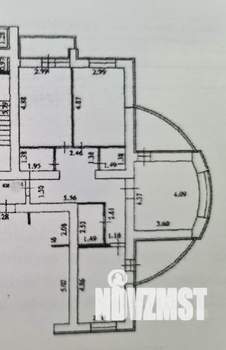 3-к квартира, вторичка, 106м2, 12/15 этаж