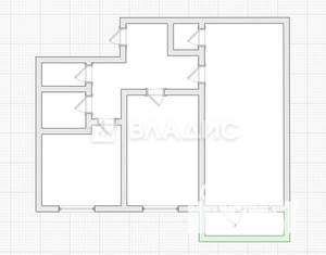 2-к квартира, вторичка, 41м2, 1/5 этаж