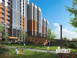 2-к квартира, строящийся дом, 69м2, 13/15 этаж
