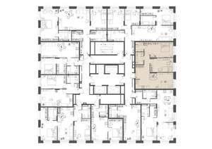 2-к квартира, вторичка, 81м2, 16/23 этаж