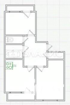 2-к квартира, вторичка, 67м2, 13/14 этаж