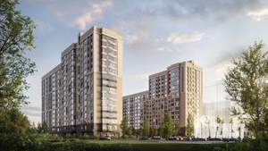 1-к квартира, строящийся дом, 38м2, 4/16 этаж