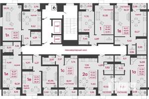 1-к квартира, вторичка, 45м2, 11/17 этаж