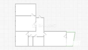 3-к квартира, вторичка, 65м2, 2/9 этаж