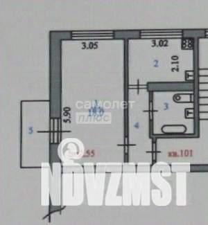 1-к квартира, вторичка, 32м2, 4/9 этаж