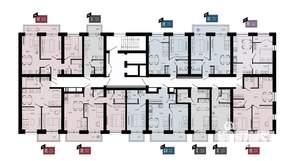 3-к квартира, вторичка, 53м2, 10/17 этаж