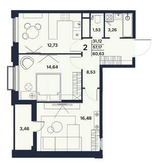 Фото квартиры на продажу (1)