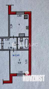 1-к квартира, вторичка, 25м2, 1/3 этаж