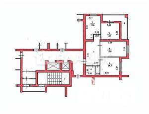3-к квартира, вторичка, 78м2, 12/12 этаж