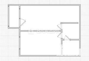 1-к квартира, вторичка, 32м2, 5/5 этаж