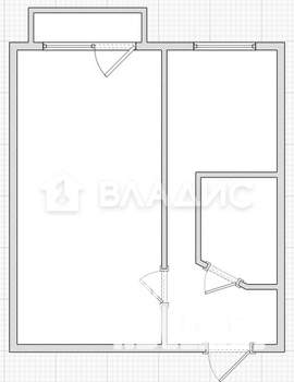 1-к квартира, вторичка, 29м2, 4/5 этаж