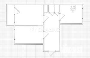 2-к квартира, вторичка, 61м2, 4/9 этаж