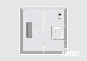 1-к квартира, вторичка, 31м2, 3/5 этаж
