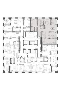 3-к квартира, вторичка, 147м2, 22/23 этаж