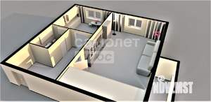 1-к квартира, вторичка, 36м2, 5/9 этаж