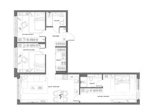 3-к квартира, вторичка, 90м2, 5/21 этаж