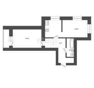 2-к квартира, вторичка, 50м2, 8/18 этаж