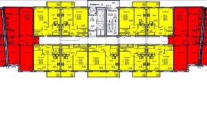 3-к квартира, строящийся дом, 78м2, 4/18 этаж