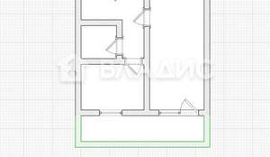 1-к квартира, вторичка, 37м2, 6/17 этаж