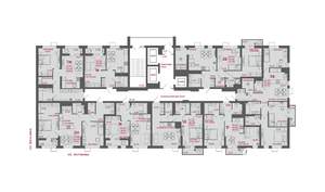 3-к квартира, вторичка, 82м2, 6/22 этаж