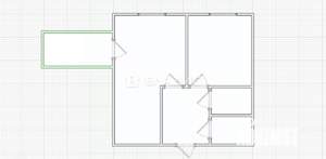 1-к квартира, вторичка, 32м2, 7/9 этаж