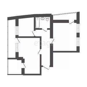 3-к квартира, вторичка, 86м2, 7/9 этаж