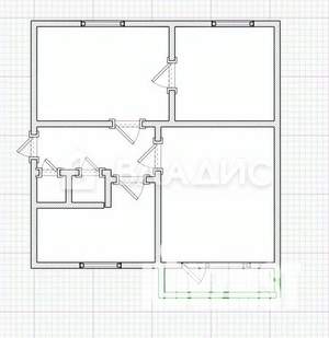 3-к квартира, вторичка, 61м2, 2/5 этаж