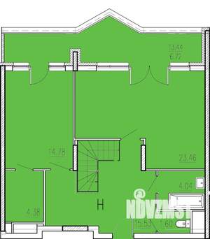 4-к квартира, вторичка, 148м2, 17/18 этаж