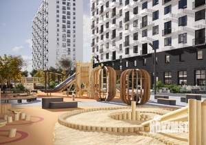 3-к квартира, строящийся дом, 85м2, 4/18 этаж