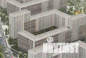 1-к квартира, строящийся дом, 34м2, 14/18 этаж