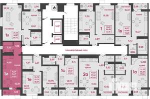 Студия квартира, вторичка, 30м2, 7/17 этаж
