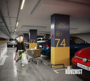2-к квартира, строящийся дом, 69м2, 13/15 этаж