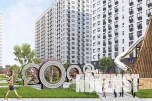 1-к квартира, строящийся дом, 33м2, 15/17 этаж