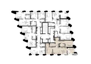 2-к квартира, вторичка, 86м2, 3/23 этаж
