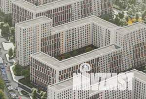 1-к квартира, строящийся дом, 34м2, 16/18 этаж