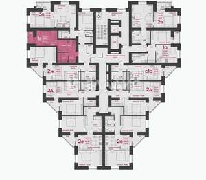 Студия квартира, вторичка, 32м2, 13/17 этаж