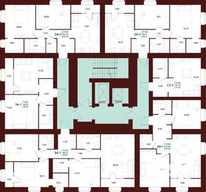 2-к квартира, вторичка, 69м2, 2/17 этаж