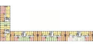 1-к квартира, строящийся дом, 34м2, 2/18 этаж