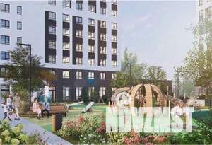 2-к квартира, строящийся дом, 53м2, 13/18 этаж